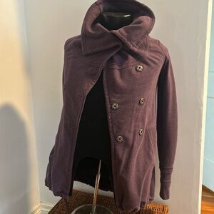 lululemon athletica Deep Purple Pea Coat